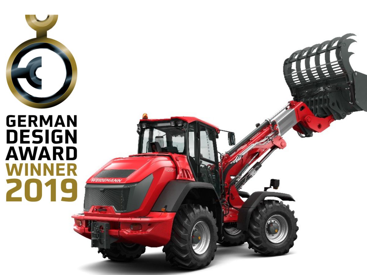 Погрузчики Weidemann получили премию German Design Award 2019