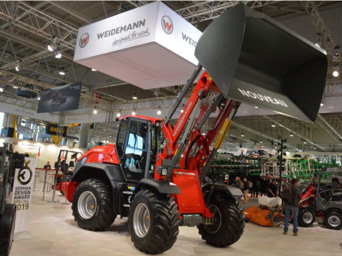 На SIMA 2019 WEIDEMANN показал фронтальный погрузчик 5 тонн